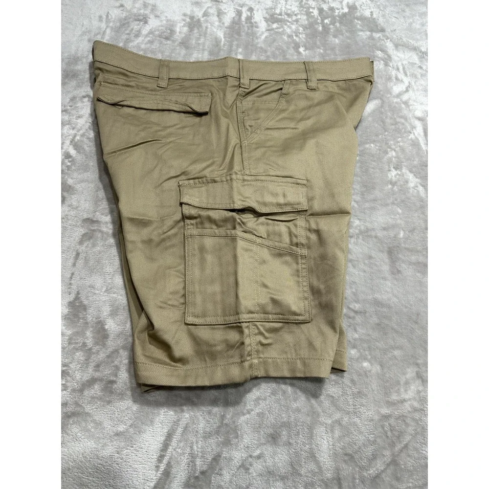 Directv Direct Tv Cargo Shorts Men's Size‎ 42 Beige Khaki Straight Leg Brand New